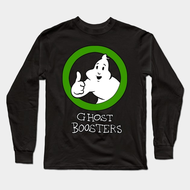 Ghost Boosters Long Sleeve T-Shirt by ActualLiam